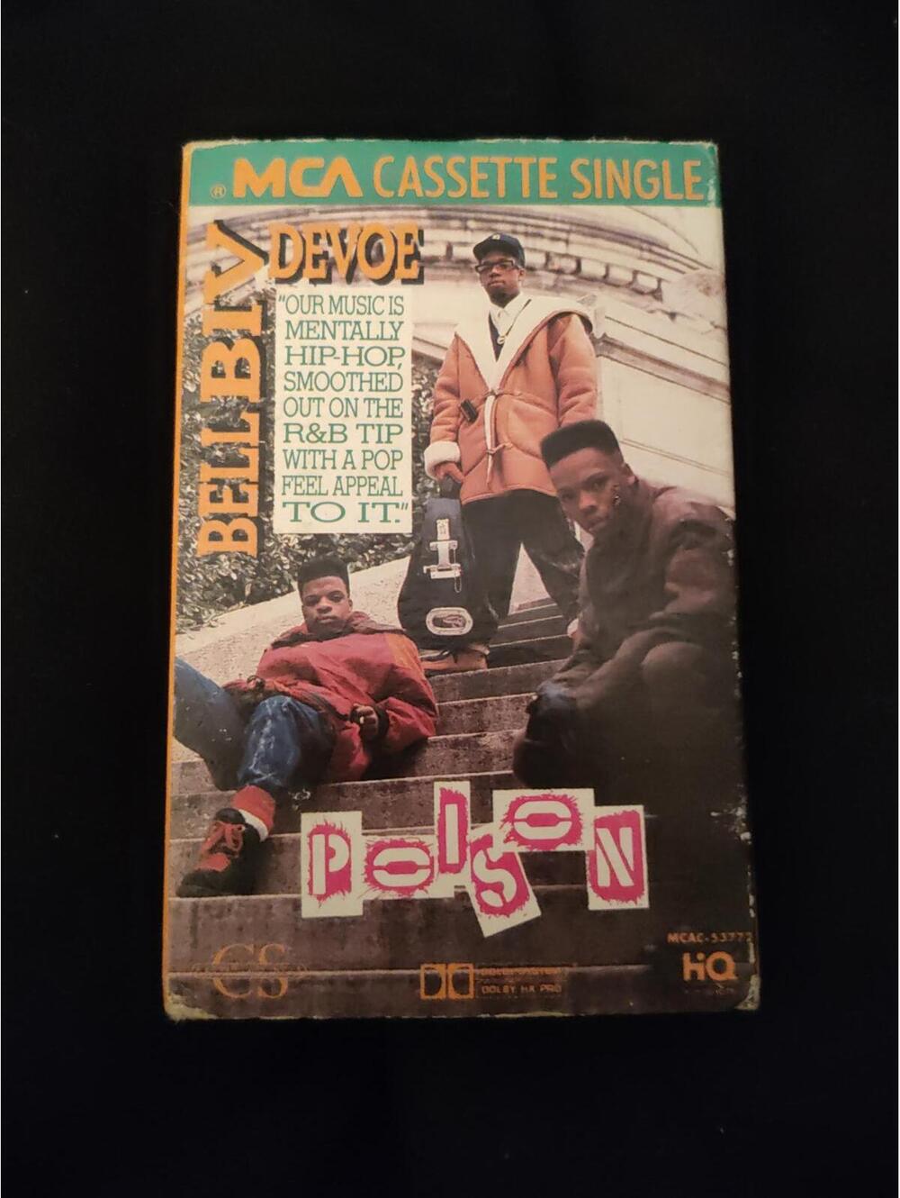 Bell Biv Devoe - Poison - original cassette single M/VG
